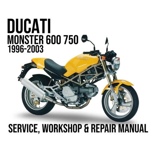 Ducati monster 600 750 1996 - 750,