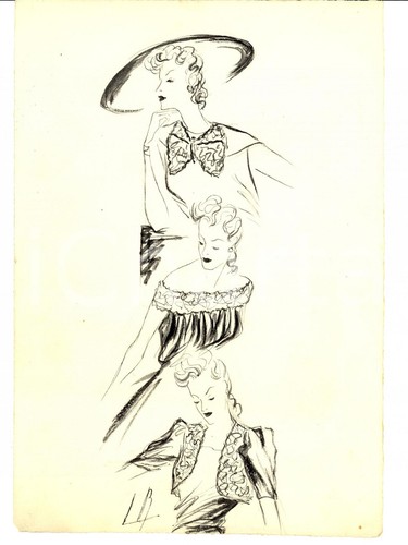 1939 moda donna anni - donna,