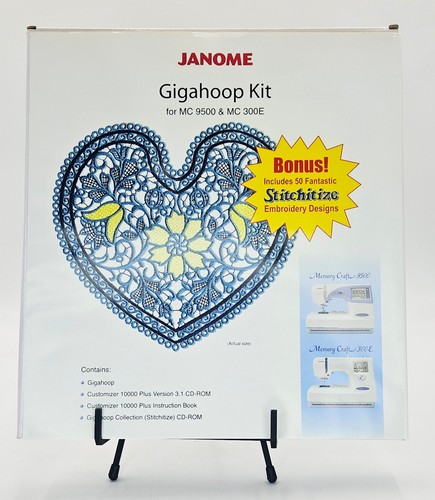 Janome gigahoop kit per ricamo - janome,