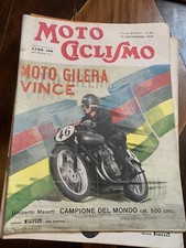 MOTOCICLISMO N°38 1950 GILERA