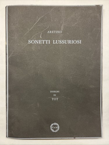 Aretino sonetti lussuriosi - aretino,,