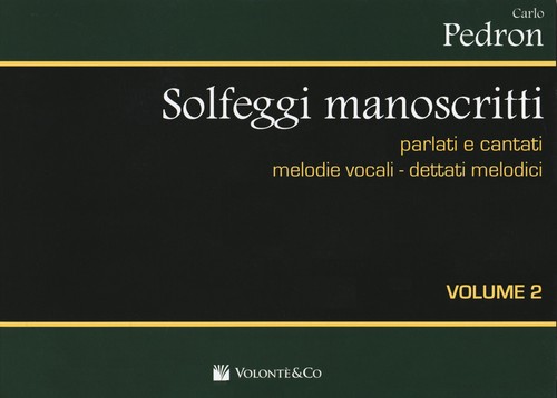 Solfeggi manoscritti parlati - , e
