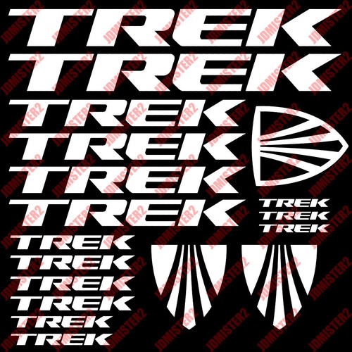Decalcomanie bici trek telaio - bici,