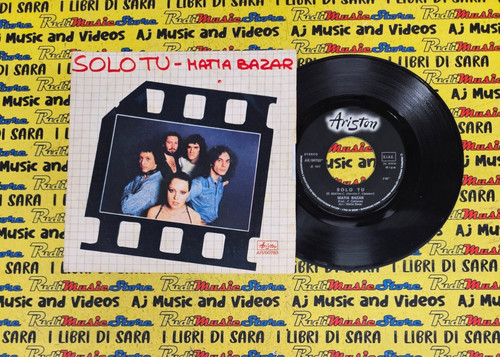 Matia bazar solo tu - lp*45,