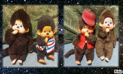 Peluche vintage moncicci - peluche,