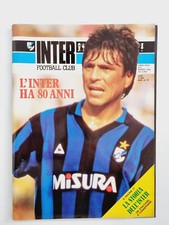 INTER FOOTBALL CLUB 3 MARZO 1988 +FASCICOLO STORIA +POSTER FANNA - MANDORLINI