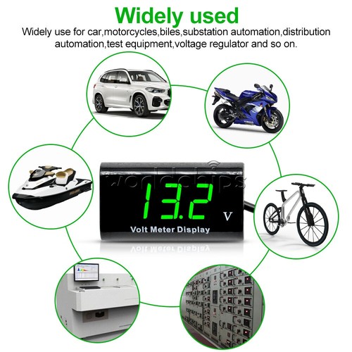 Voltmetro led tubo - led, 0,56"