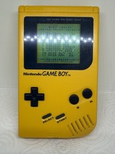 NINTENDO GAMEBOY CLASSIC GIALLO RARO 89 DMG-01 RARO CASE ORIGINALE