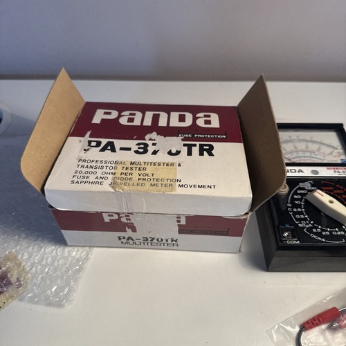 Panda 370 multimetro - panda, tr