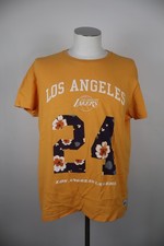ADIDAS LOS ANGELES LAKERS 24 MAGLIA UOMO TG L MAN COTONE T-SHIRT VINTAGE LOGO