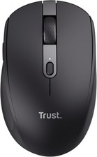 Trust Ozaa Mouse Wireless Silenzioso Bluetooth + 2.4GHz, Mouse Multidispositivo Compatto