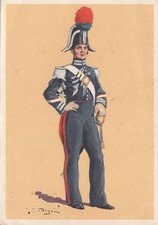A6880) UNIFORMI CARABINIERI, GRANDE TENUTA DEL 1833 DA BRIGADIERE. VIAGGIATA.