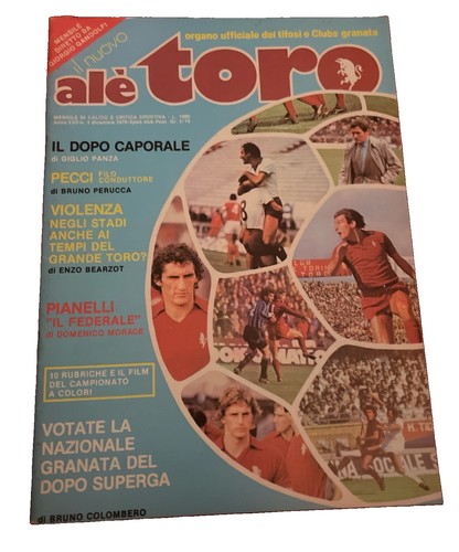 Torino calcio rivista ale - torino, ale'
