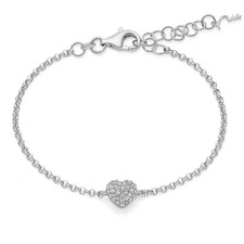 Bracciale Miluna Donna Argento