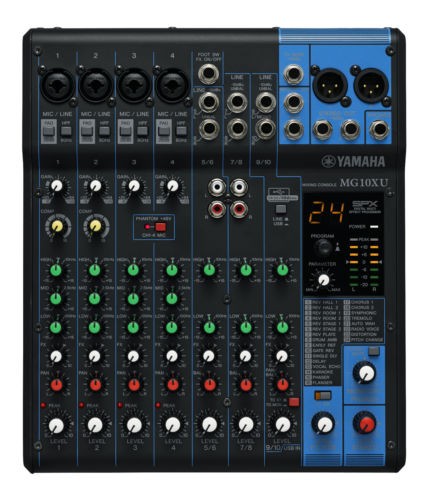 Yamaha mg10xu mixer canali - 10,