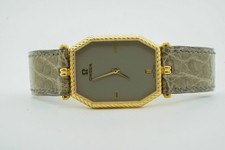 Omega De Ville 1365 BAY 191 9393 Yellow Gold 25x31mm 18K Grey Dial 05/1996 10465