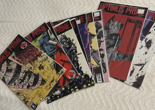 Lotto fumetti optimus prime - prime, 2