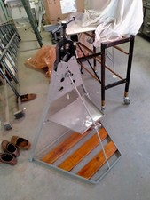 Banco portatile con morsa per tubi