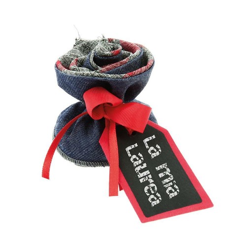 Sacchetto portaconfetti jeans - sacchetto,