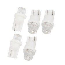 Dc12v t10 white led - 5x,