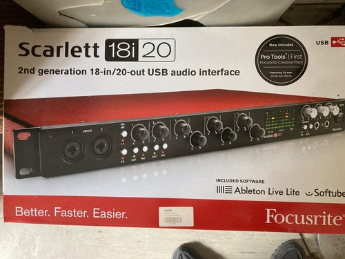 Focusrite scarlett 18i20 - focusrite, 2a