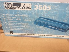 Sinus Live 3505. Amplificatore finale hifi auto. (Nuovo)