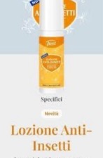 LOZIONE ANTI INSETTI JUST SPRAY ZANZARE TIGRI REPELLENTE ACARI ANTINSETTI  75 Ml
