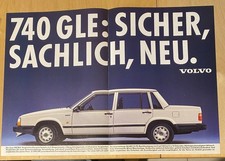 Pubblicità volvo 740 - gle, 1984