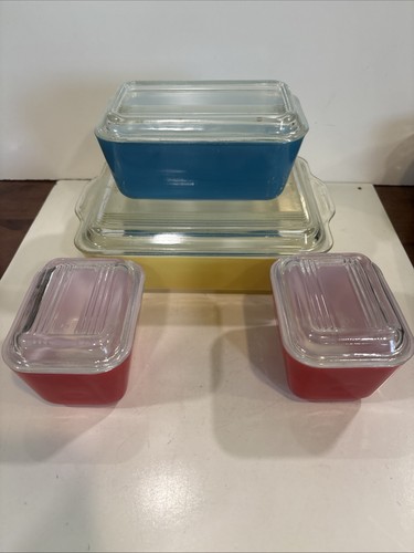 Set vintage pyrex - of,