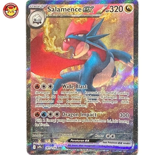 Salamence sv9s 181 139 - salamence, ex