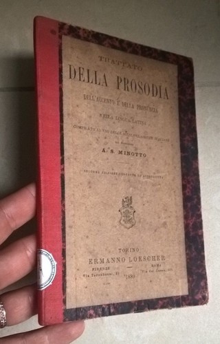 Trattato della prosodia - trattato,