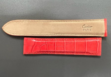 Cartier Original Alligator Red