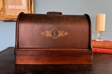 antica macchina da cucire da tavolo z-0693 Singer mobile Singer retrò spazzat...