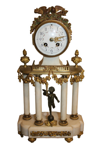 Orologio camino marmo e - orologio,