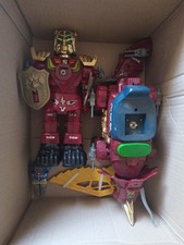 Robot Dinosauro Trasformabile Vintage usato/da collezione/non testato/non...