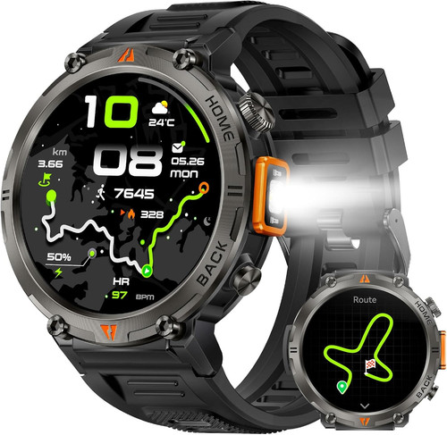 Gps smartwatch militare uomo - gps,