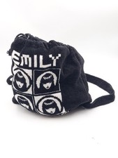 Emily The Strange Zaino Asciugamano Vintage Raro Dark Emo Gothic Mercoledì 