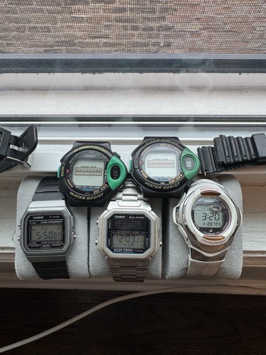 Lotto orologi casio non - orologi,