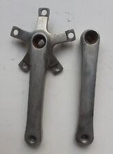 Pedivelle per guarnitura bici corsa in alluminio, foro quadro, lunghezza mm 175