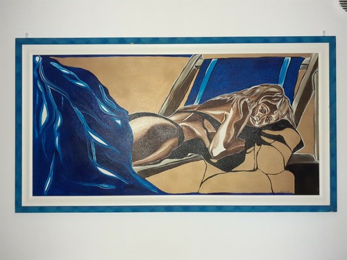 Quadro moderno con - , cornice