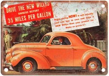 Pubblicità Auto Vintage 1938