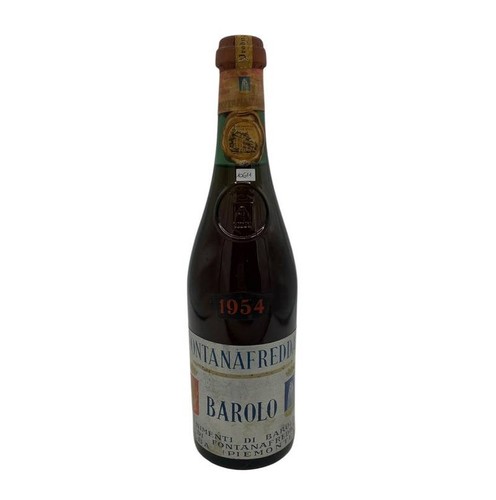Vintage bottle fontanafredda - vintage,