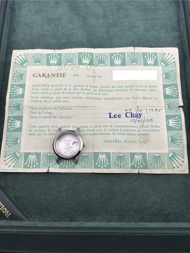 Cassa originale rolex 6694 con - originale,