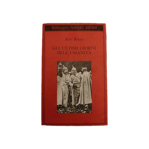 Kraus gli ultimi giorni - kraus,