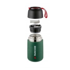Parkside Portapranzo Termico Fan Edition Acciaio Inox 650 ml con Cucchiaio
