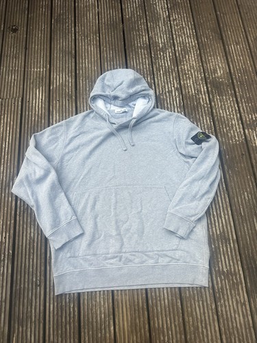 Felpa stone island grigia con - stone,