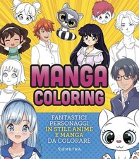 Libri Manga Coloring