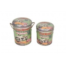 SET DI 2 POUF CONTENITORE