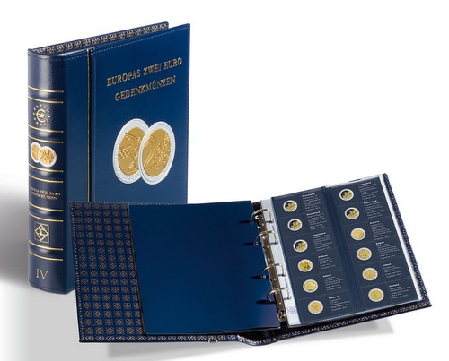 Leuchtturm optima album euro - optima, 2