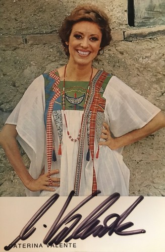 Autografo caterina valente - caterina,